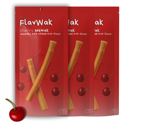3-Pack Cherry Miswak