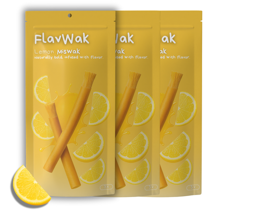 3-Pack Lemon Miswak