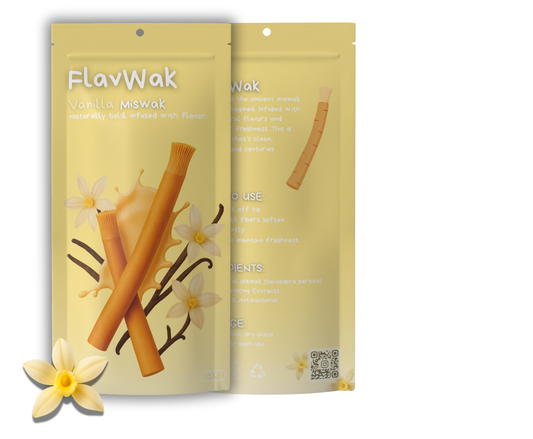 3-Pack Vanilla Miswak