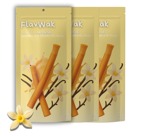 3-Pack Vanilla Miswak