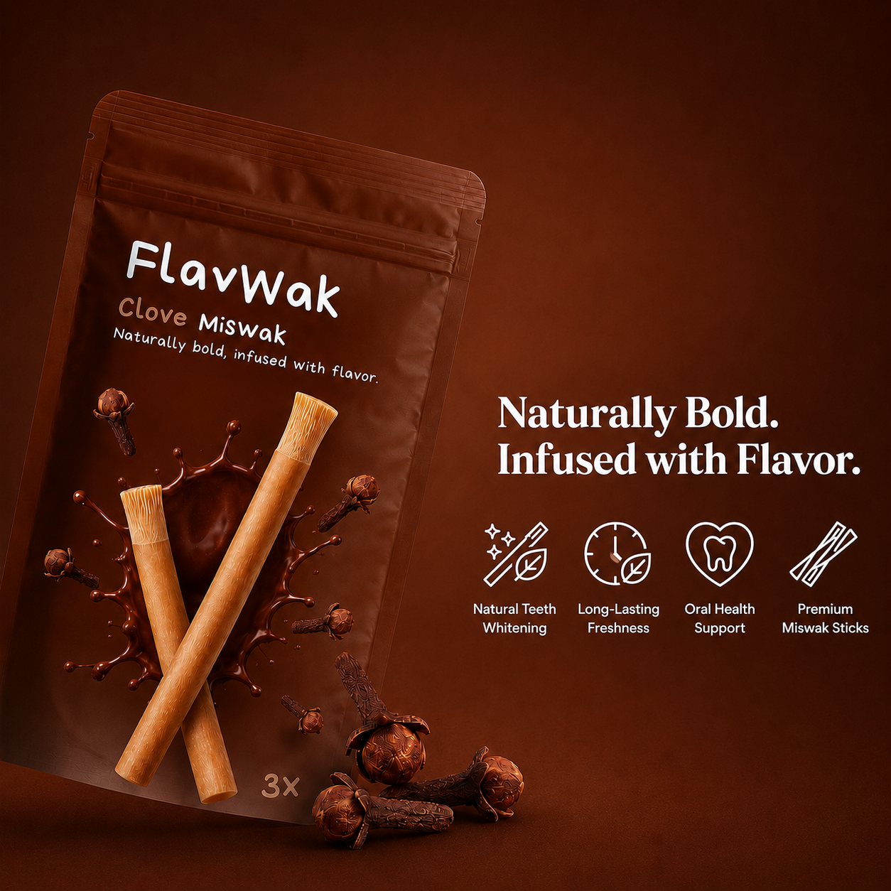 One Pack Clove Miswak